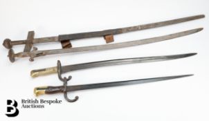 Bayonets and Swords