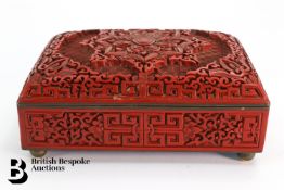 Chinese Cinnabar Box