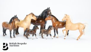 Collection of Beswick Horses