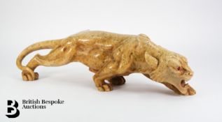 Large Crouching Panther