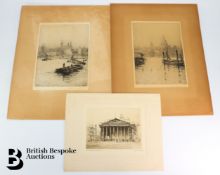 Roland Langmuir Etchings