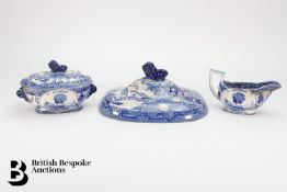 Early 19th Century Blue and White Stoneware - Chesterfield Interest