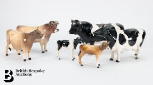 Beswick Cattle Trios