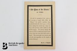 A.J Tilley - The Loss of the Titanic (A Poem)