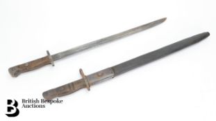 Three War Era Bayonets