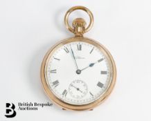 Waltham Open Face Pocket Watch
