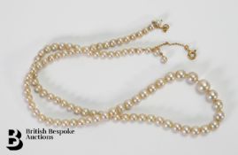 Graduated Pearl Necklace