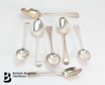 Silver Georgian and Victorian Tablespoons