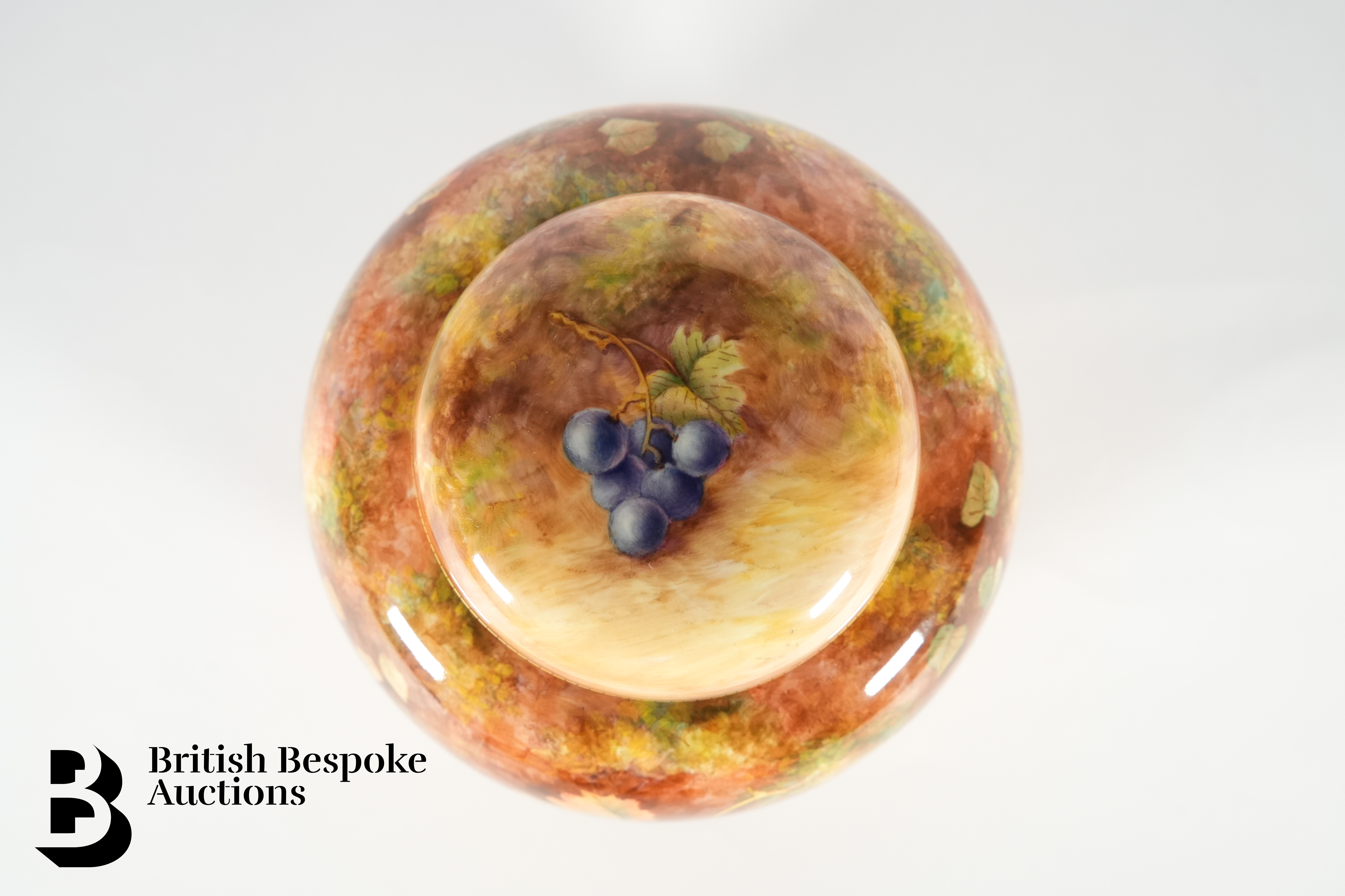 Royal Worcester Fallen Fruit Ginger Jar and Cover - Image 6 of 10