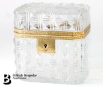 French Cut Crystal Casket