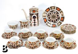 Royal Crown Derby Imari Coffee Service