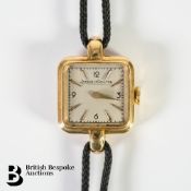 18ct Gold Lady's Vintage Jaeger Le-Coultre Cocktail Watch