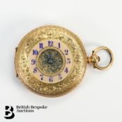 Lady's 18ct Half Hunter Pocket Watch