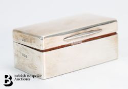 Silver Table Match Box