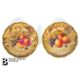 Royal Worcester Fallen Fruit Cabinet Plates - Image 1 of 11