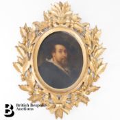 Florentine School Copy of a Rubens Portrait