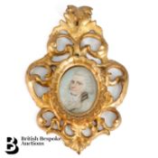 Portrait Miniature of Captain Brissett