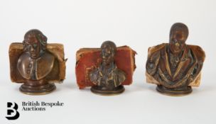 Small Busts of Literary Giants