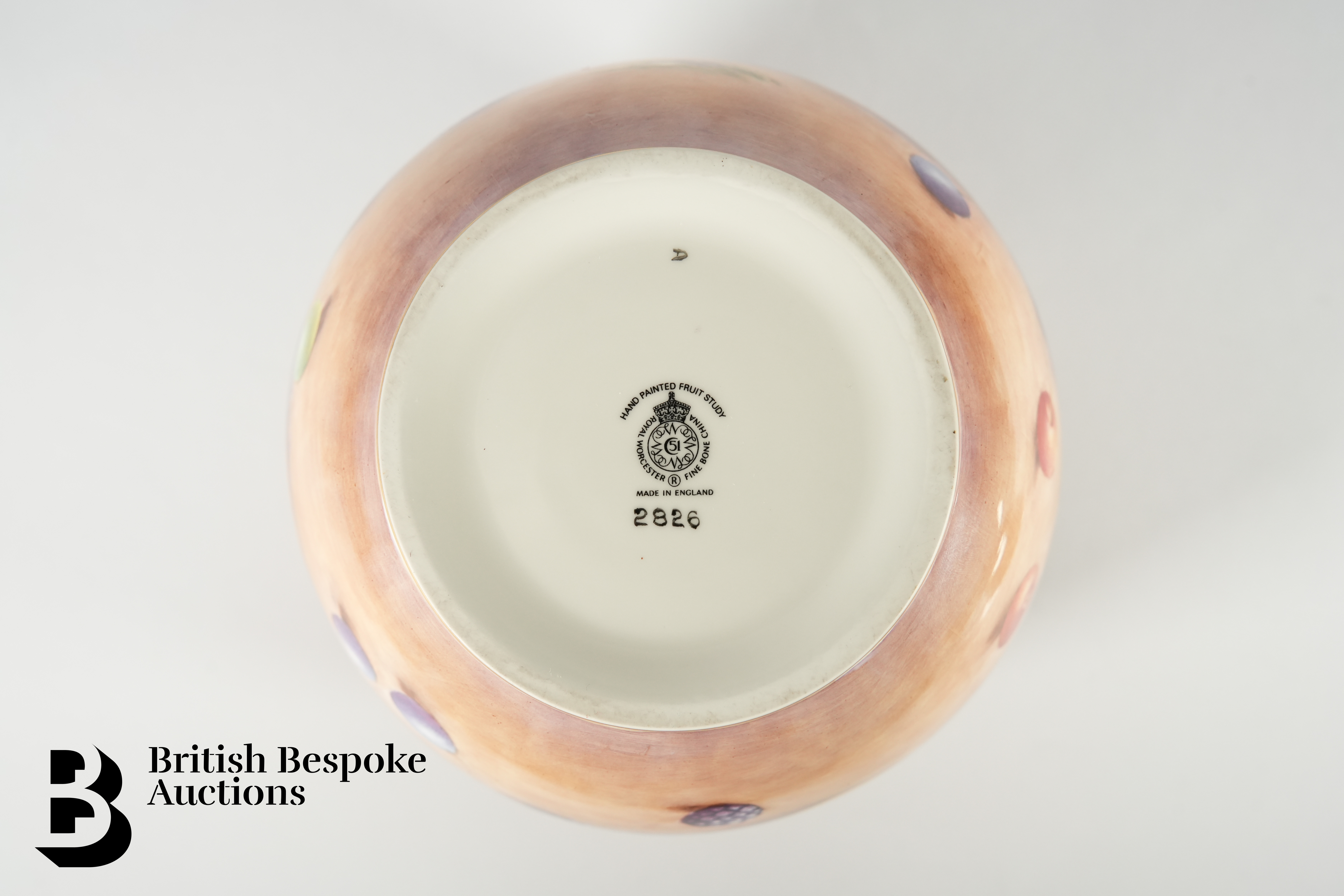 Royal Worcester Fallen Fruit Ginger Jar and Cover - Image 10 of 10