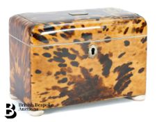 Tortoiseshell Tea Caddy