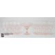 Murano Glass Centrepiece and Glasses - Image 3 of 15