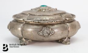 Continental Silver Trinket Box
