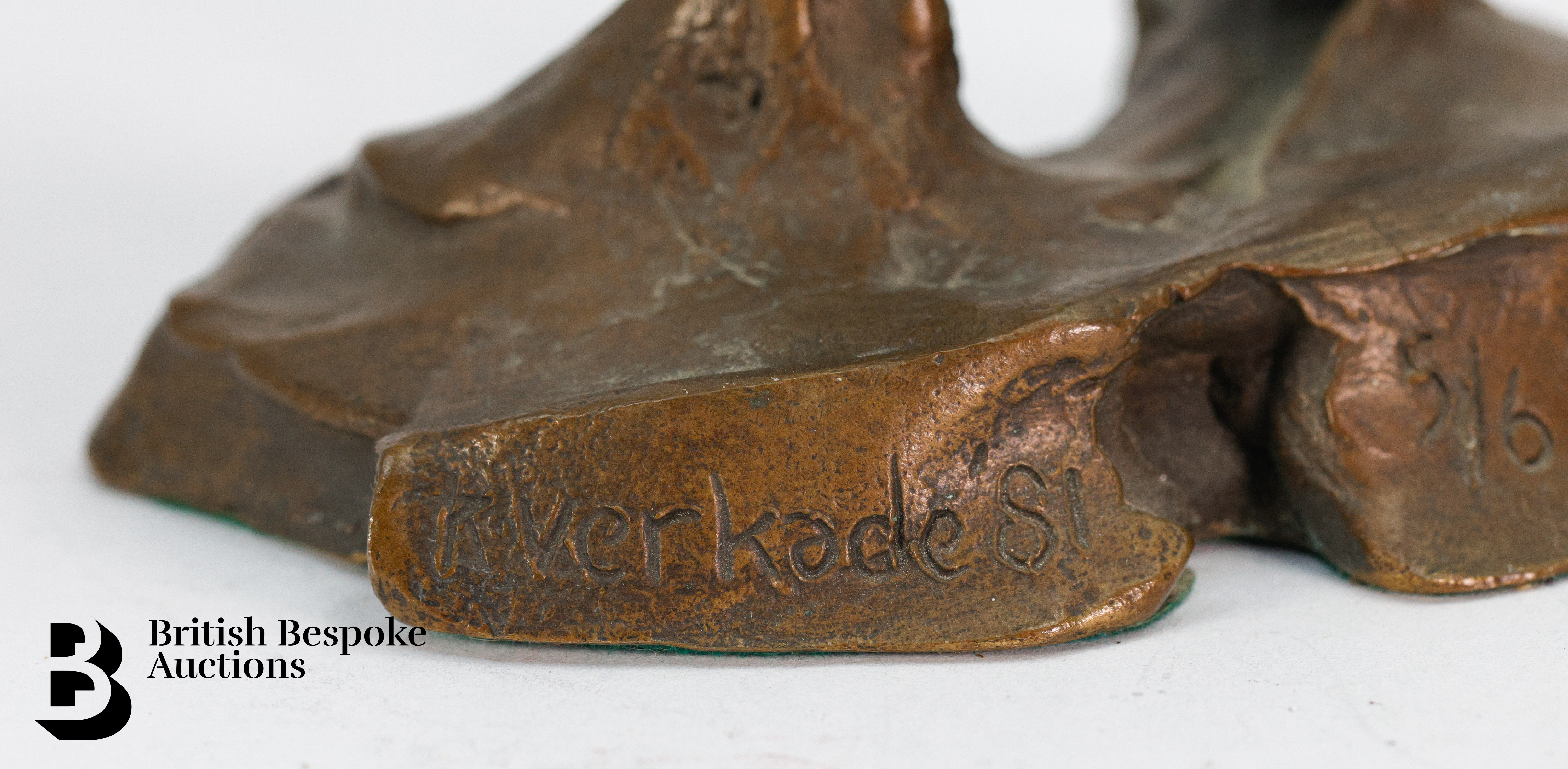 Korstiaan "Kees" Verkade (1941-2020) Bronze - Image 5 of 5