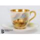 Royal Worcester Porcelain Cabinet Cups and Saucers - Image 14 of 16