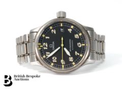 Omega Stainless Steel Dynamic Wrist Watch