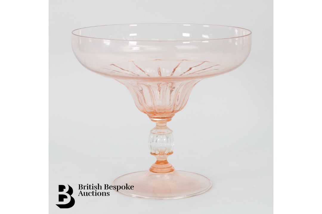 Murano Glass Centrepiece and Glasses - Image 14 of 15