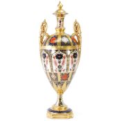 Royal Crown Derby Imari Urn Vase