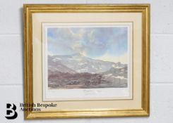 Lithograph Print from the Watercolour H.R.H Prince of Wales