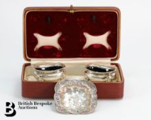 Russian Silver and Enamel Pin Dish