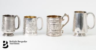 Silver Christening Mugs