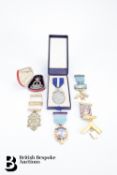 Silver Gilt Masonic Jewels