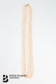 Multi-Strand Fresh Water Pearl Necklace
