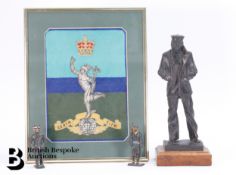 Embroidered Emblem for the Royal Signal Corps