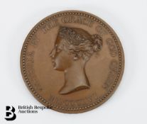 Victorian Bronze Medallion