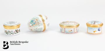 Enamel Trinket Boxes - Halcyon Days and Others