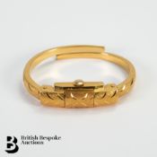 Gold Plated Cocktail Watch