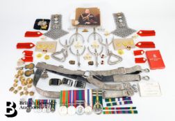 Col A Fender TD DL Medal Group and Accessories