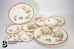 Royal Worcester Reproduction Old Bow Part Dinner Service