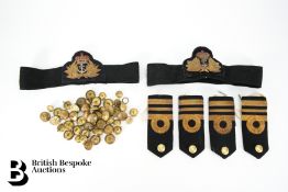 Naval Cap Badges and Shoulder Boards