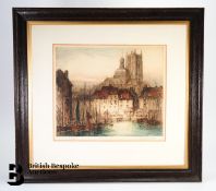 James Alphege Brewer (1881-1946) Etchings