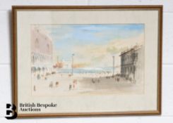 Claude de Romefort Watercolour