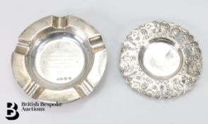 Silver Circular Tray