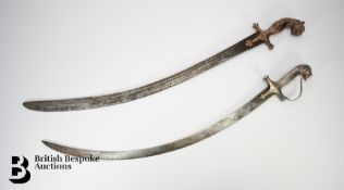 Indo-Persian Curved Swords