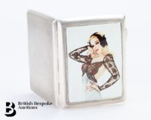 Silver Exotic Cigarette Case