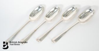 Rare Irish Silver Tablespoons - Lady Silversmith Esther Forbes