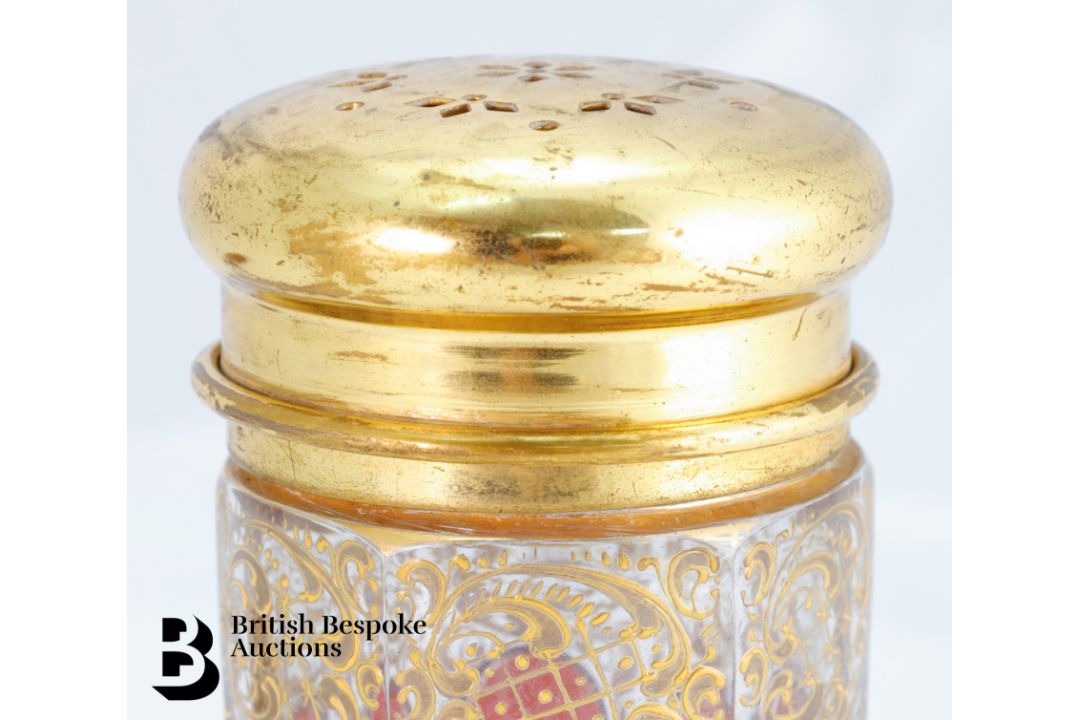 Victorian Cranberry Glass Double Scent Bottle - Image 3 of 9